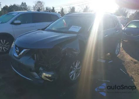 2015 Nissan Rogue Sv z USA, uszkodzony, nr VIN 5N1AT2MV3FC764957